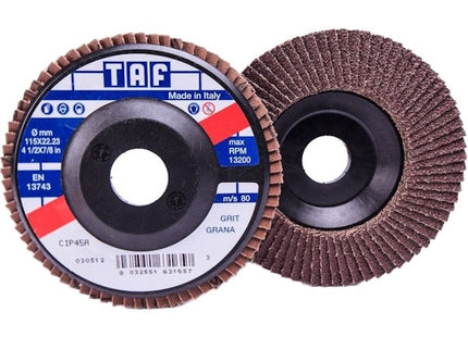 TAF DISCO LAMELLARE SERIE CIP AL CORINDONE PIANO D.MM115X22