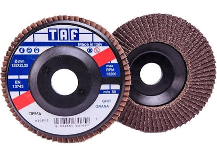 TAF DISCO LAMELLARE SERIE CIP AL CORINDONE PIANO D.MM125X22