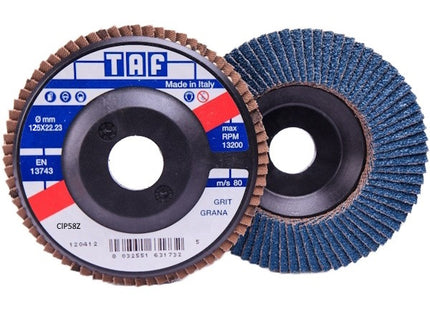 TAF DISCO LAMELLARE SERIE CIP ALLO ZIRCONIO PIANO D.MM125X22