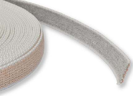 CINTINO PER TAPPARELLE IN COTONE BICOLORE GRIGIO/BEIGE