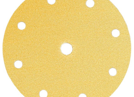 TAF DISCO VELCRATO IN CARTA CORINDONE LUBRIFICATO D.MM150 8+1 FORI