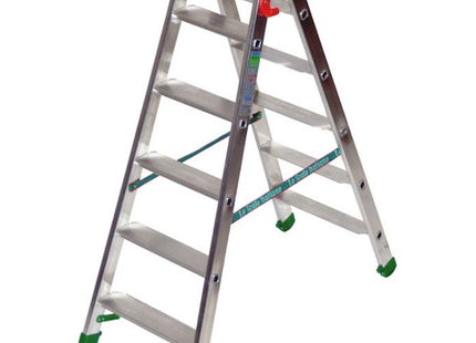 FACAL SCALA DUPLA A DOPPIA SALITA IN ALLUMINIO