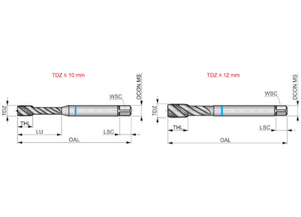 DORMER MASCHIO MACCHINA E238 HSS-E PM PER INOX FORI CIECHI
