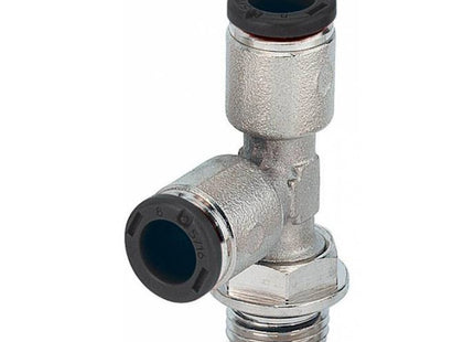 EUROFIT RACCORDO ART. 738 T LATERALE MASCHIO GIREVOLE