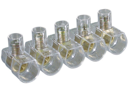 ELEMATIC MORSETTI E-BLOKS UNIPOLARI A 1 FORO