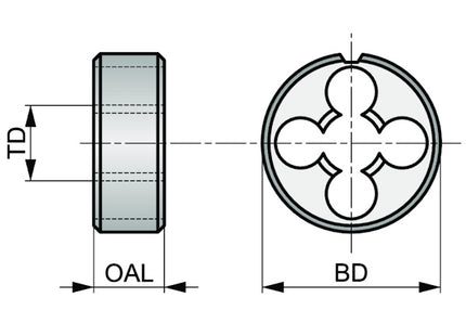DORMER FILIERA F170 IMBOCCO CORRETTO HSS G BSP