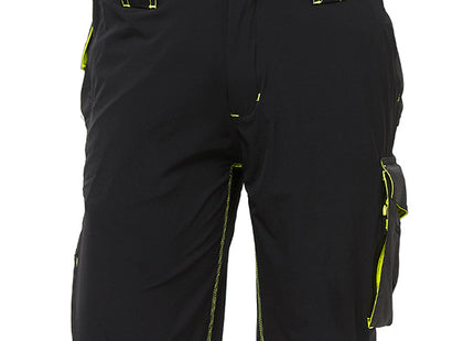 U-POWER BERMUDA IN TESSUTO MERCURY COLORE BLACK CARBON