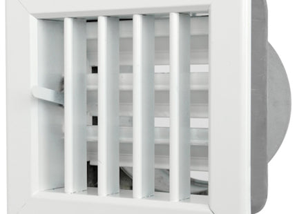 LA VENTILAZIONE GRIGLIA ALLUMINIO DA INCASSO PER CAMINI COLORE BIANCO