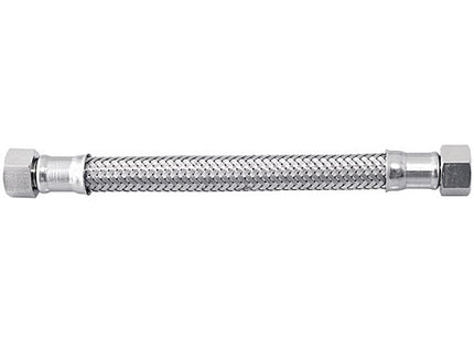 IDRO-BRIC FLESSIBILE PER ACQUA INOX AISI 304 D.MM10 ATTACCO 3/8&quot;FX3/8&quot;F