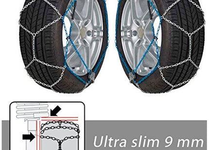 AREF CATENE DA NEVE PER AUTOVETTURE MOD. LAPPON 9