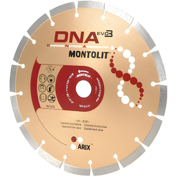 MONTOLIT DISCO DIAMANTATO PER CALCESTRUZZO/GRANITO/PIETRE MOD. LX