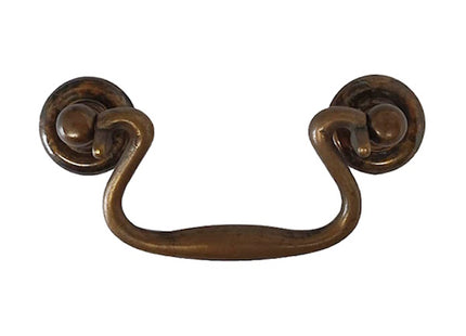 METAL STYLE MANIGLIA PER MOBILI IN OTTONE ANTICATO MOD. 203