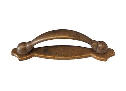 METAL STYLE MANIGLIA PER MOBILI IN OTTONE ANTICATO MOD. 490