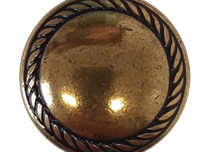 METAL STYLE POMOLO PER MOBILI IN ZAMA ORO DI VALENZA MOD. 651