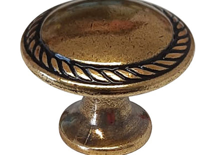 METAL STYLE POMOLO PER MOBILI IN ZAMA ORO DI VALENZA MOD. 651