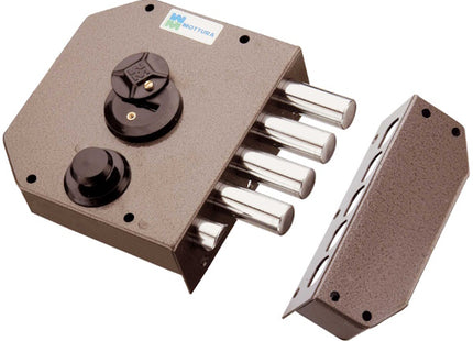 MOTTURA SERRATURA APPLICARE DOPPIA MAPPA LATERALE ENTRATA MM63 20.510