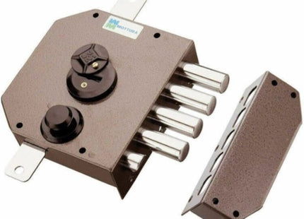 MOTTURA SERRATURA APPLICARE DOPPIA MAPPA TRIPLICE ENTRATA MM63 20.530