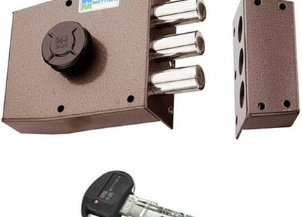 MOTTURA SERRATURA APPLICARE C10 LATERALE ENTRATA MM64 ART.30.401