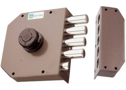 MOTTURA SERRATURA APPLICARE C10 LATERALE ENTRATA MM63 ART.30.611