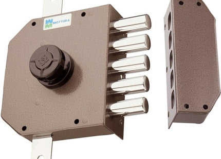 MOTTURA SERRATURA APPLICARE C10 TRIPLICE ENTRATA MM63 ART.30.621