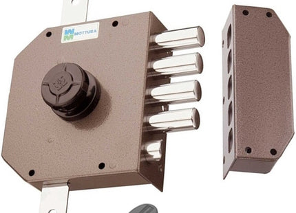 MOTTURA SERRATURA APPLICARE C10 TRIPLICE ENTRATA MM63 ART.30.631