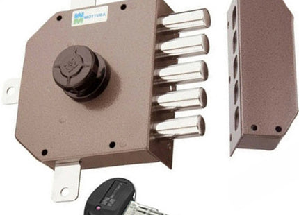 MOTTURA SERRATURA APPLICARE C10 QUINTUPLICE ENTRATA MM63 ART.30.641