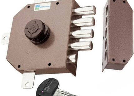 MOTTURA SERRATURA APPLICARE C10 QUINTUPLICE ENTRATA MM63 ART.30.651