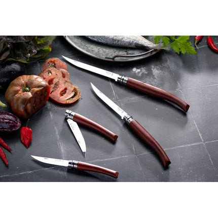 OPINEL COLTELLO SLIM MANICO IN PADOUK LAMA IN ACCIAIO INOX