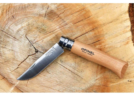OPINEL COLTELLO CLASSICO CON MANICO IN FAGGIO LAMA INOX