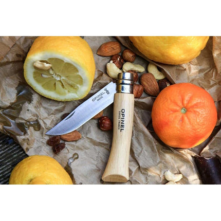 OPINEL COLTELLO CLASSICO CON MANICO IN FAGGIO LAMA INOX