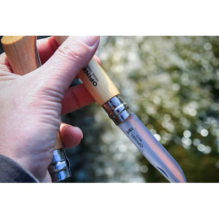 OPINEL COLTELLO CLASSICO CON MANICO IN FAGGIO LAMA INOX