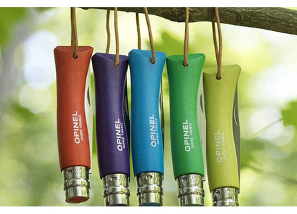 OPINEL COLTELLO AVVENTURIERO CON LACCIO LAMA INOX CM8 CON MANICO