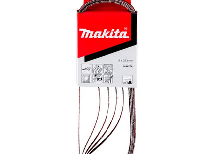 MAKITA NASTRI ABRASIVI MM 9X533 CONF.DA PZ5
