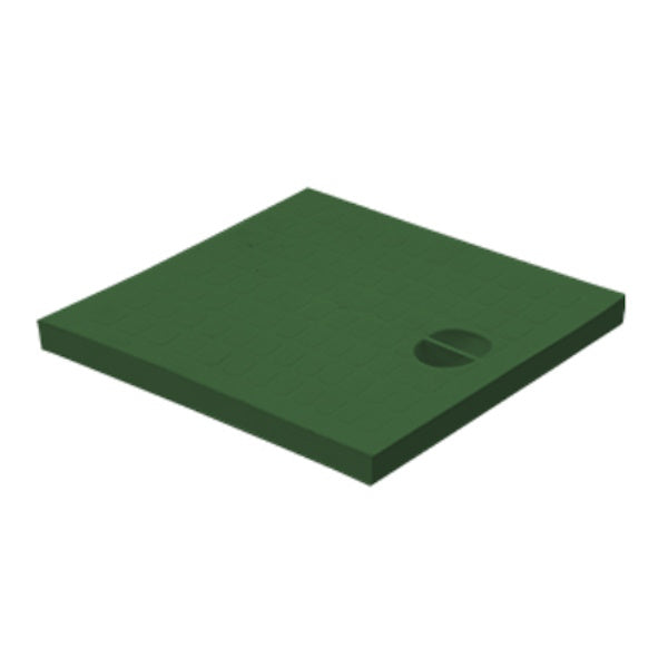 AIRGAMA COPERCHIO PER POZZETTO DI ISPEZIONE IN PP MM.200X200 VERDE