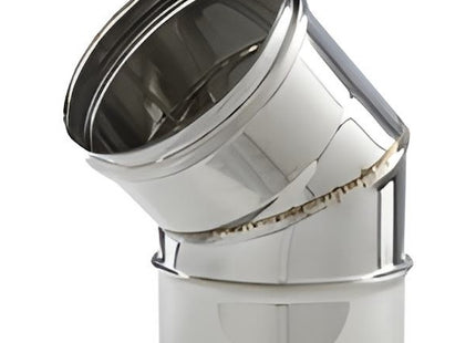 SYNERGY MONOTEC MONOPARETE CURVA A 45° INOX 316L