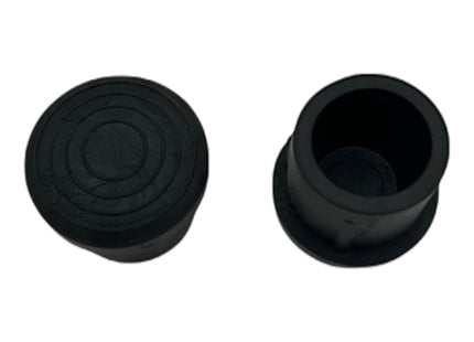 MARGOM PUNTALE A TAPPO IN PLASTICA MORBIDA COLORE NERO