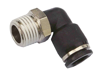 KONFIT RACCORDO GOMITO GIREVOLE CONICO POLIMERO NERO ART. RP72K