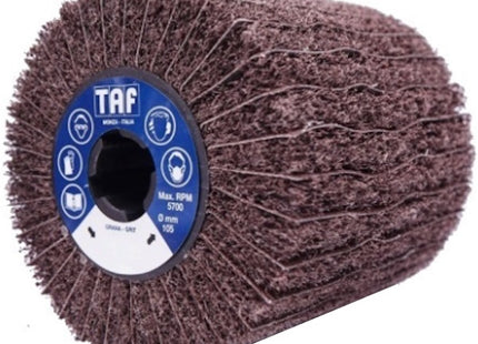 TAF RUOTA PER SATINATRICE MISTA D.MM105X100 FORO D.MM19