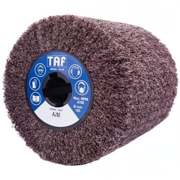 TAF RUOTA PER SATINATRICE IN POLITAF D.MM105X100 FORO D.MM19