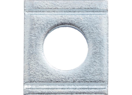 PIASTRINA A CUNEO PER TRAVI UPN UNI 6598 ZINCATA BIANCA