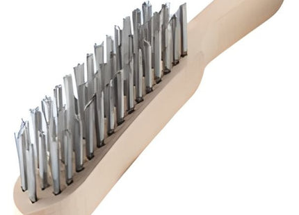 SIT SPAZZOLA IN ACCIAIO CON MANICO IN LEGNO