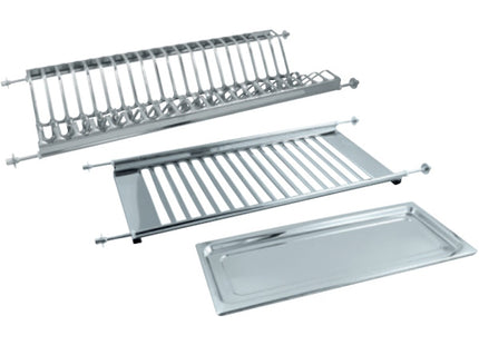 METAL STYLE SCOLAPIATTI INOX CON MOLLA E CODOLI CROMATO