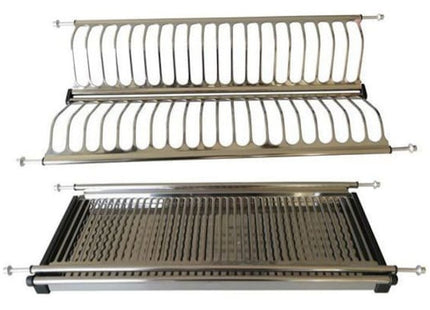 METAL STYLE SCOLAPIATTI INOX CON MOLLA E CODOLI CROMATO