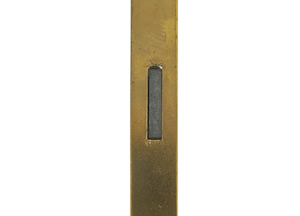 METAL STYLE SERRATURA PER MOBILI CON BORDO QUADRO OTTONATO