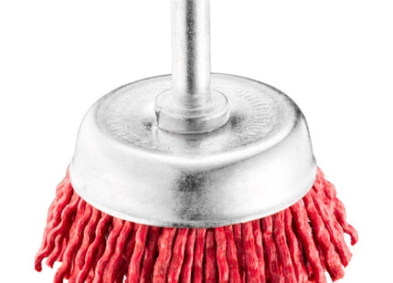 SIT SPAZZOLA A TAZZA IN NYLON ABRASIVO CON GAMBO