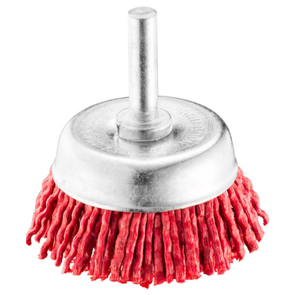 SIT SPAZZOLA A TAZZA IN NYLON ABRASIVO CON GAMBO