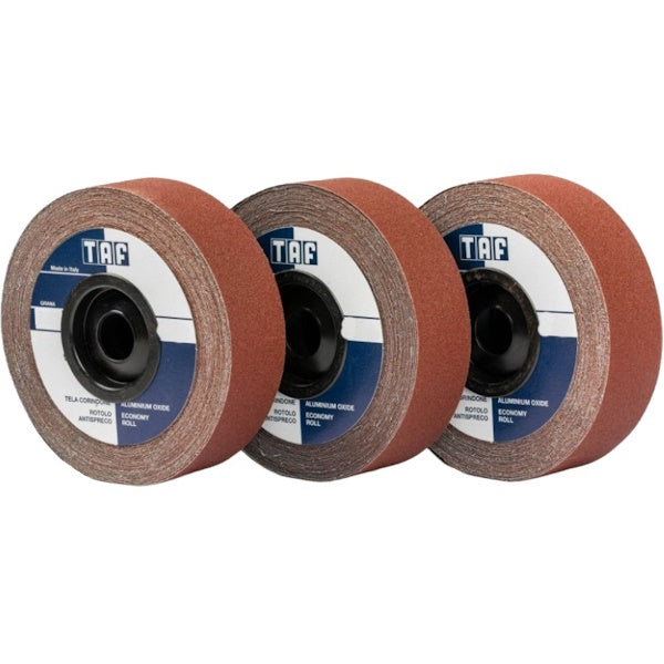 TAF TELA ABRASIVA IN ROTOLI AL CORINDONE MM50XMT25