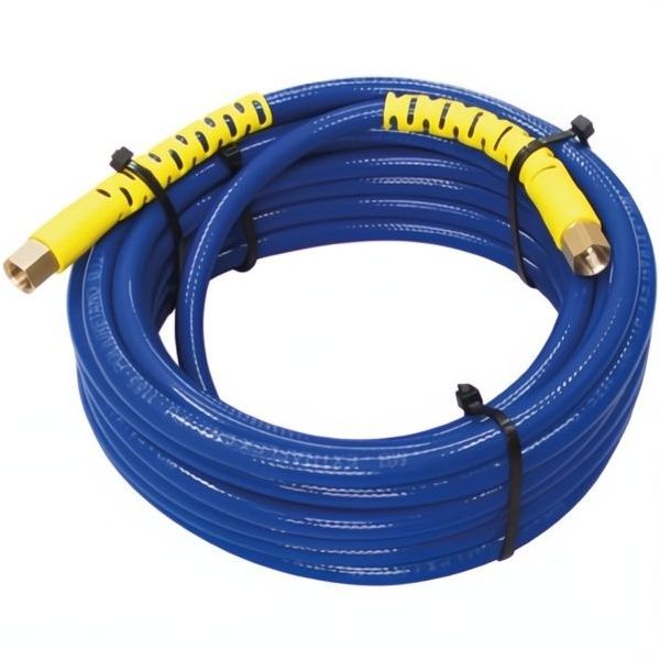 SPIRALFLEX TUBO ARIA POLIURETANO RETINATO BLU RACCORDATO