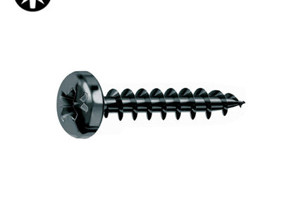 MUSTAD VITE PANELVIT UNIVERSALE TC PZ PER LEGNO NEROPLUS