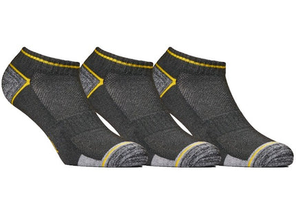 WRK CALZE DA LAVORO FANTASMINO CONF.3 PAIA COLORE NERO